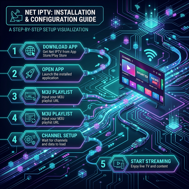 Net IPTV 2025 – einfach und schnell installieren